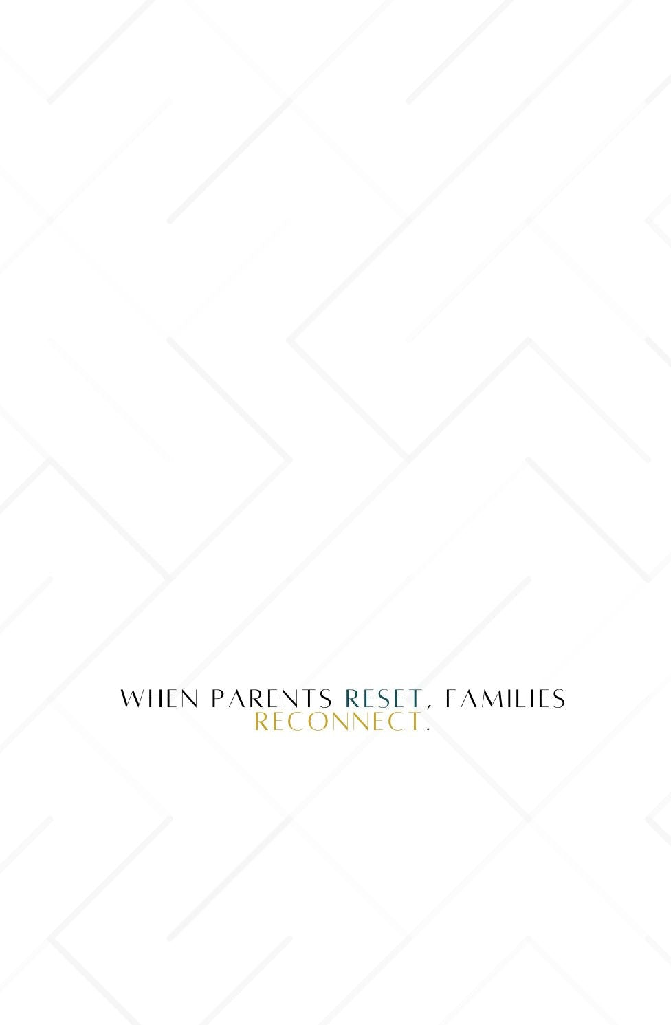 5-Minute Parent Reset:  A 12-Week Guided Journal for More Intentional Parenting