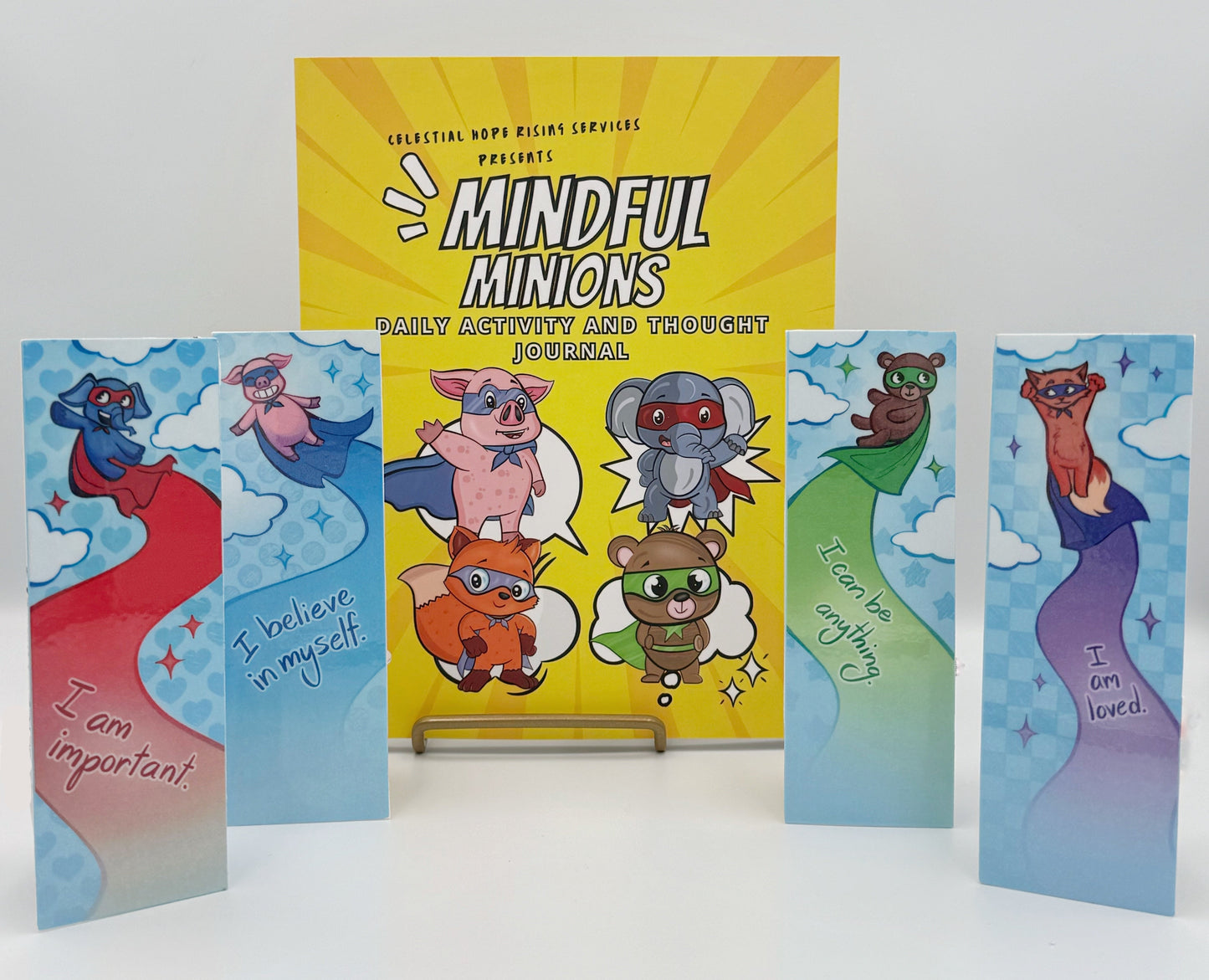Mindful Minions Book & Bookmark Bundle