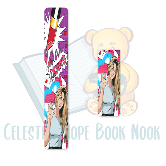 Lady Mindful Mavericks Magnetic Bookmark