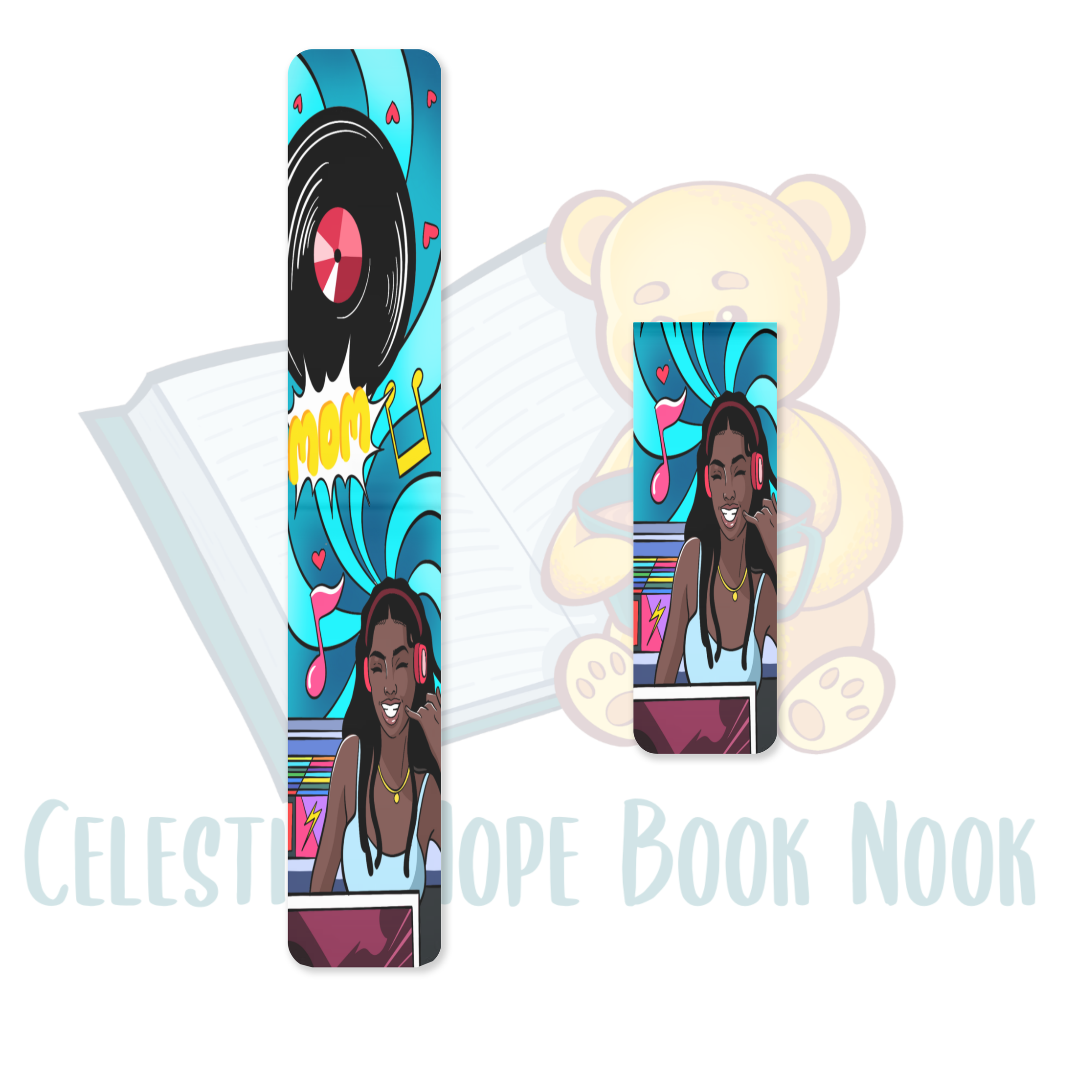 Lady Mindful Mavericks Magnetic Bookmark