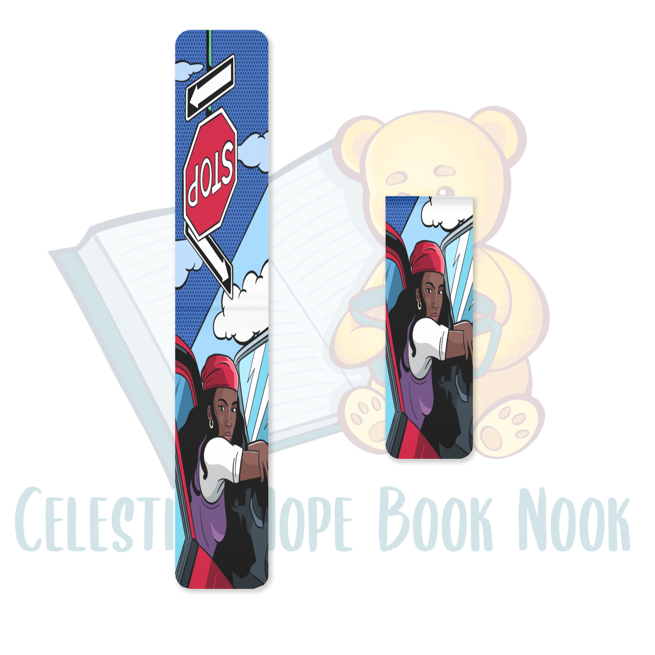 Lady Mindful Mavericks Magnetic Bookmark