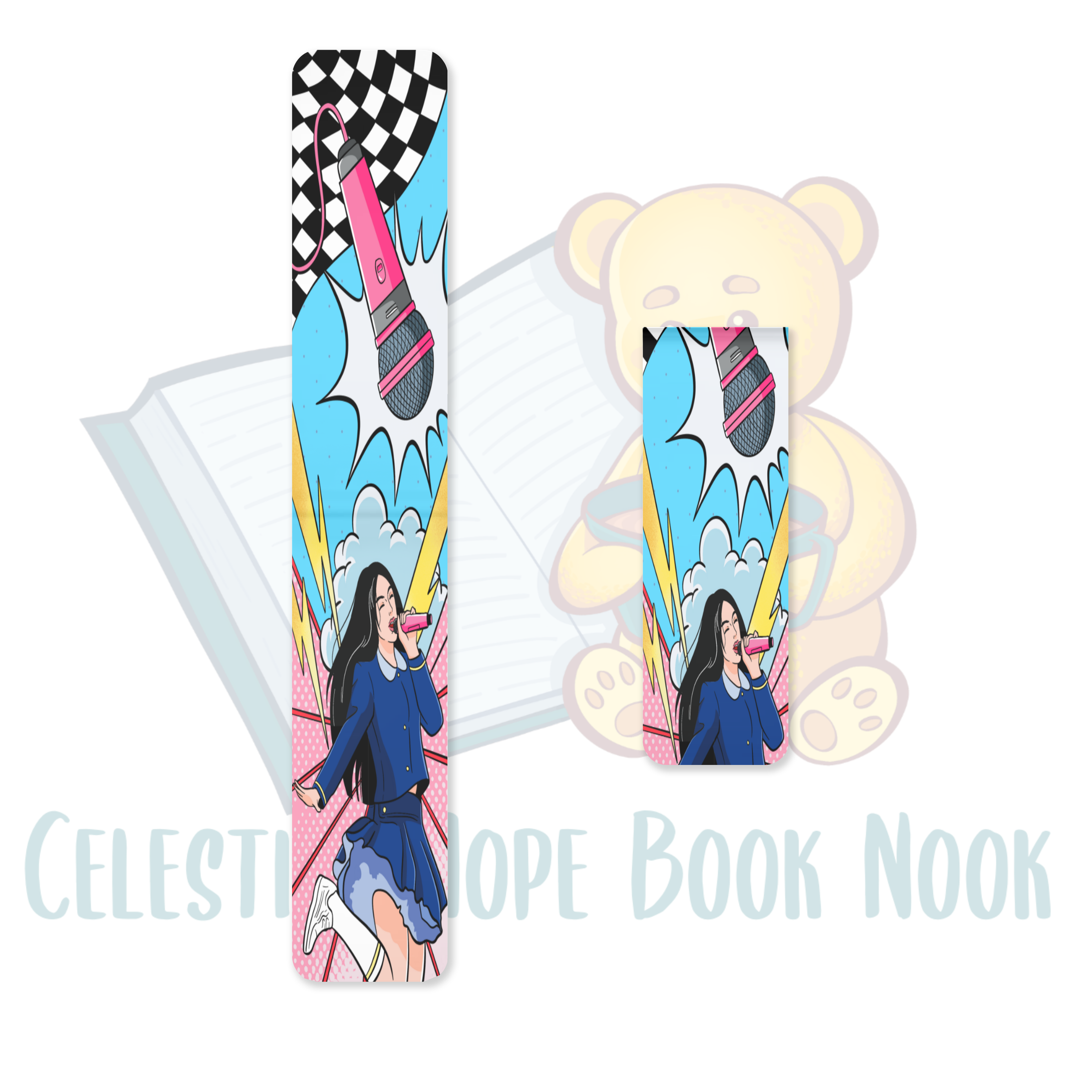Lady Mindful Mavericks Magnetic Bookmark