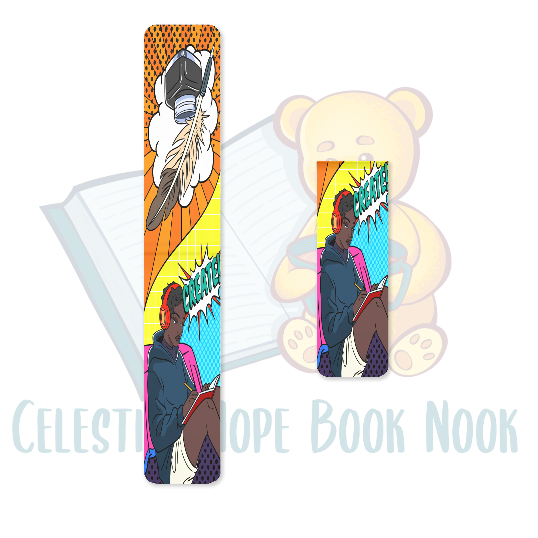 Lady Mindful Mavericks Magnetic Bookmark