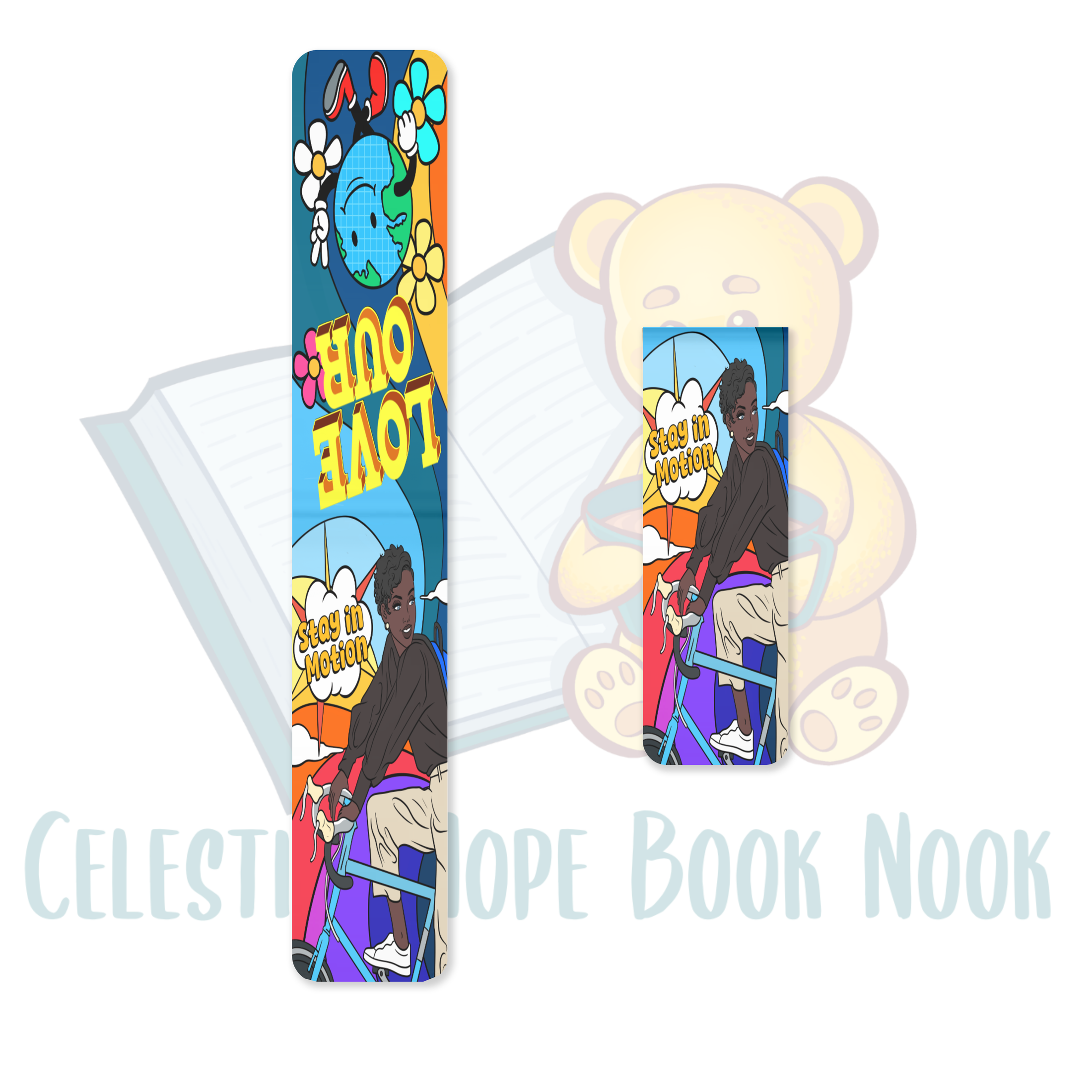 Lady Mindful Mavericks Magnetic Bookmark