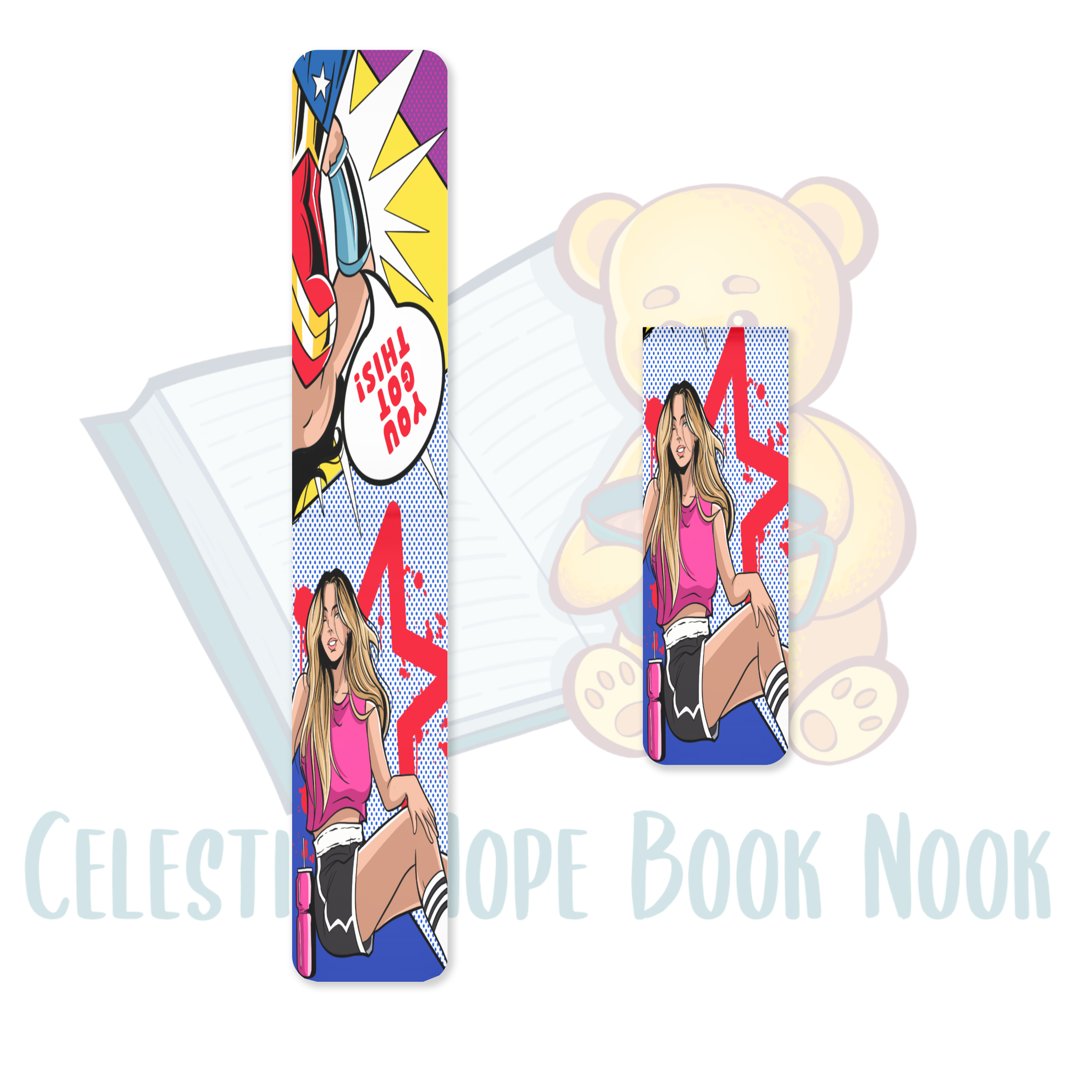Lady Mindful Mavericks Magnetic Bookmark