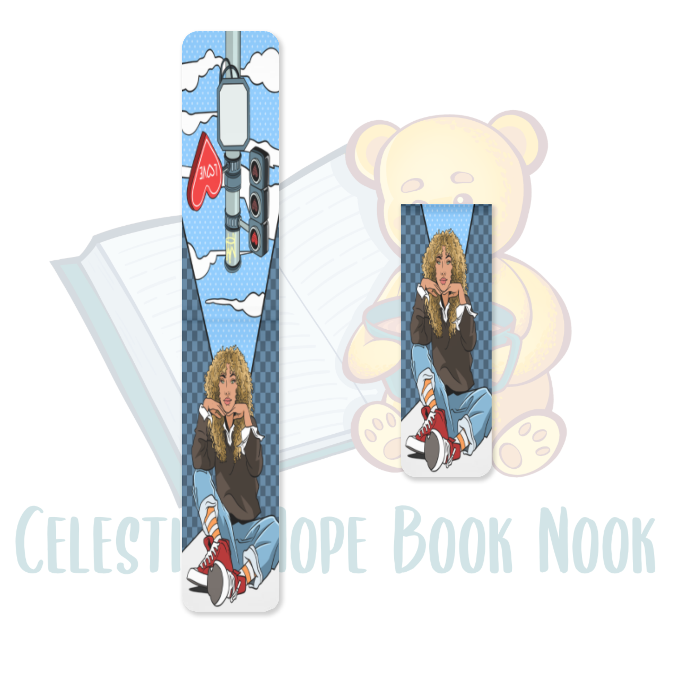 Lady Mindful Mavericks Magnetic Bookmark