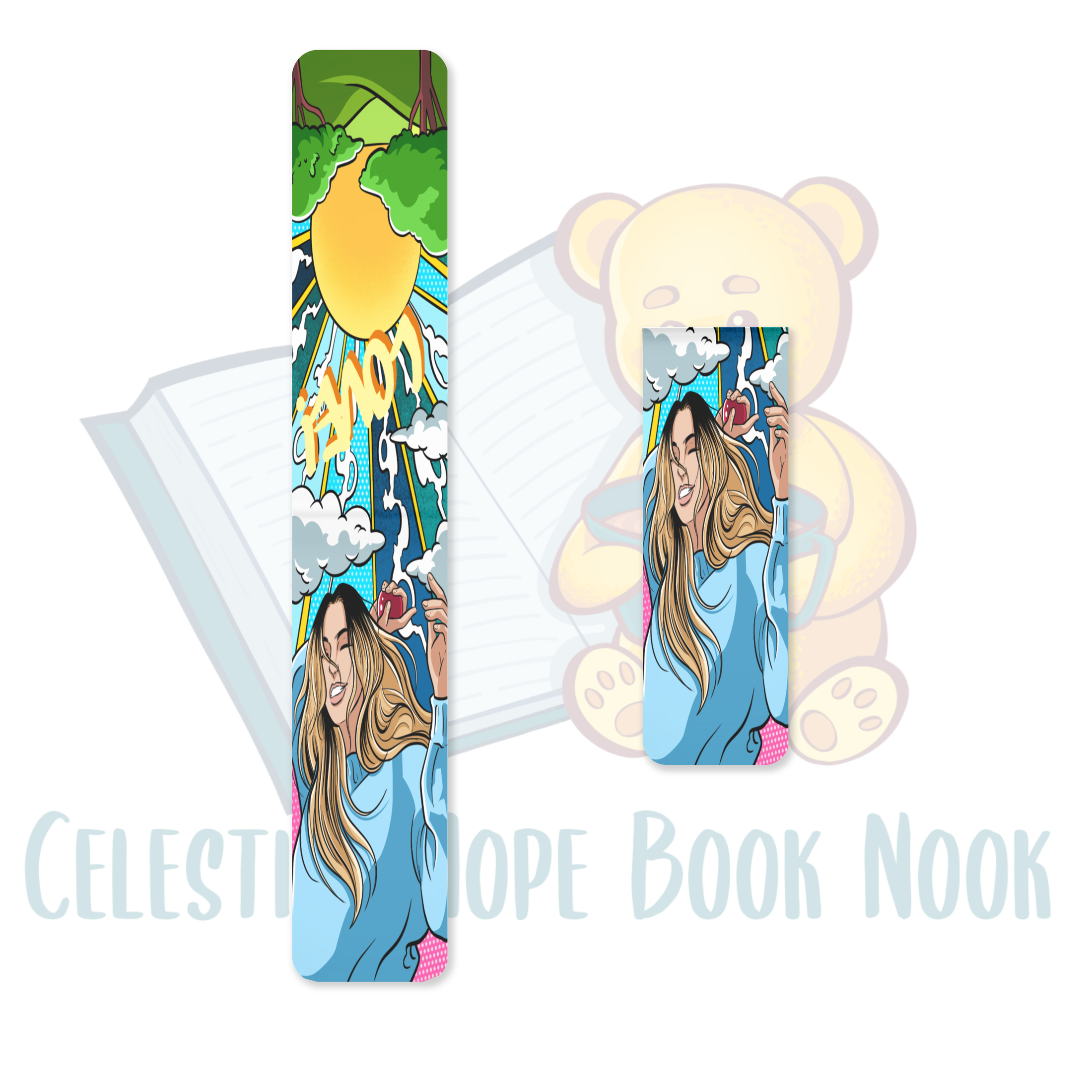Lady Mindful Mavericks Magnetic Bookmark