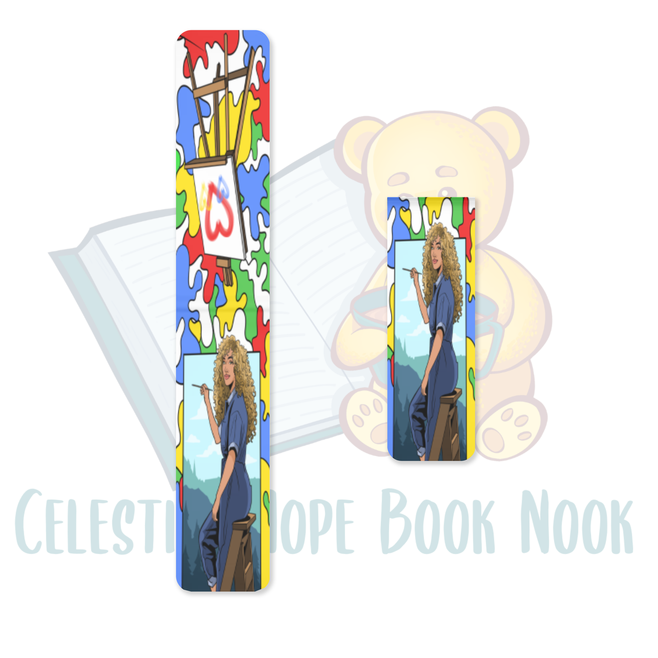 Lady Mindful Mavericks Magnetic Bookmark