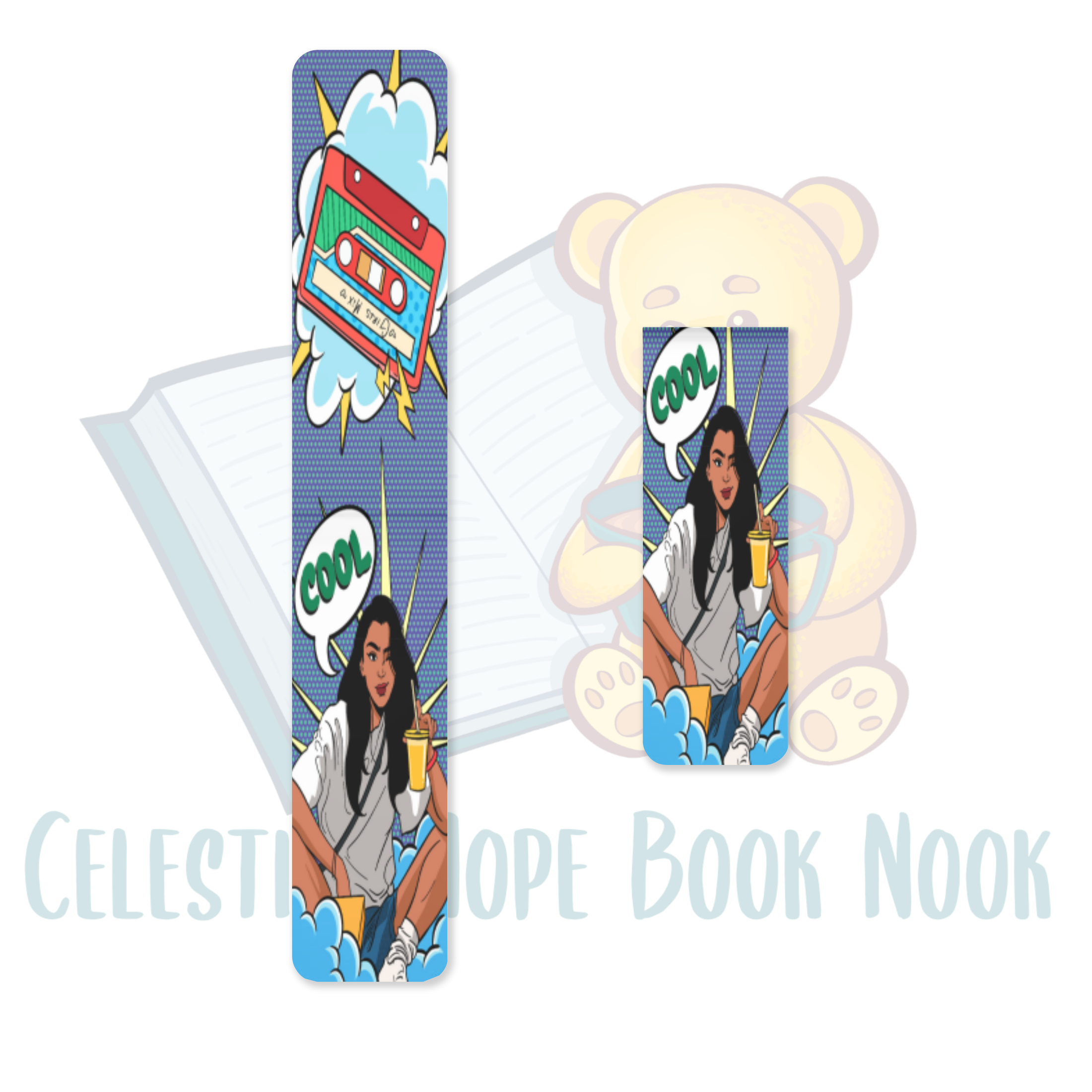 Lady Mindful Mavericks Magnetic Bookmark