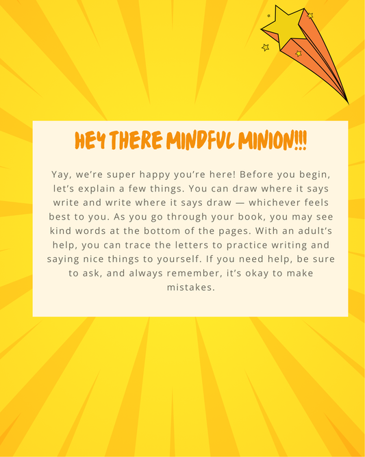 Mindful Minions Mini: Daily Activity and Thought Journal