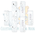 Load image into Gallery viewer, Celestial Mindscapes Magnetic Bookmark Sets
