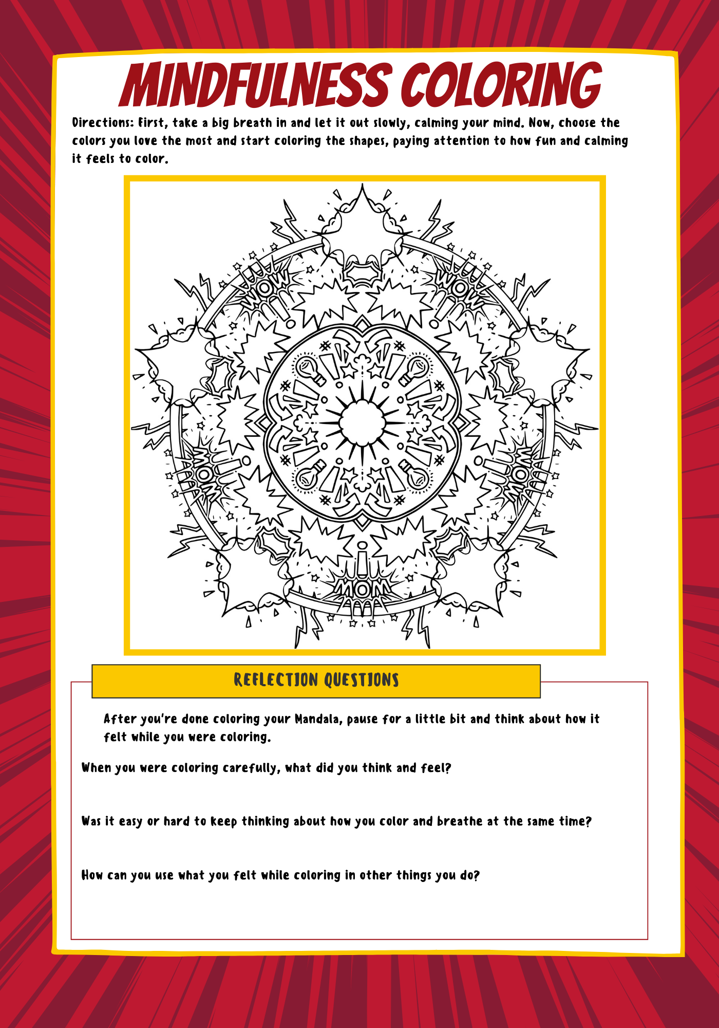 The Emotiforce: A Superhero's Guide to Exploring Your Inner World